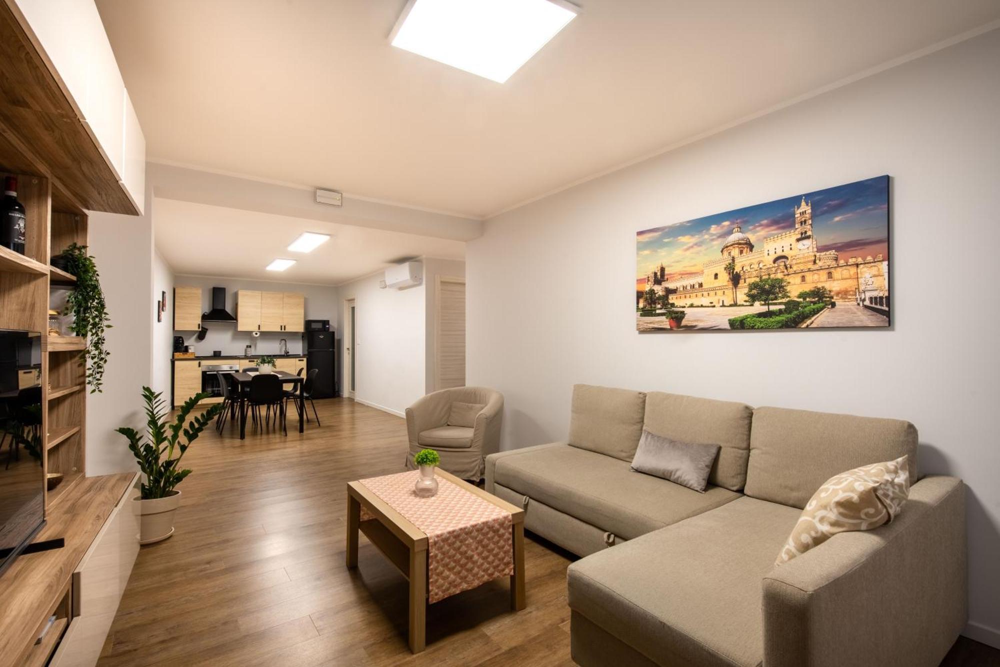 Villareale Flat - Palermo City Center Free Parking ภายนอก รูปภาพ